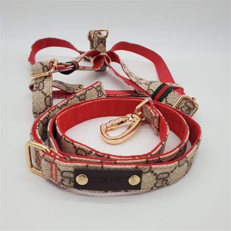 dog bag gucci|Gucci leash for dogs.